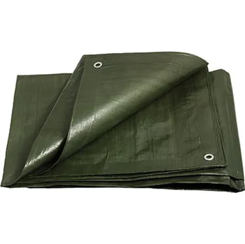 Krycí plachta Levior Zakrývací plachta s oky, 200g/m2, PROFI zesílená - 10 x 15m, zelená ZAHRADA Sklad6 0695 (ZAHRADA Sklad6 )