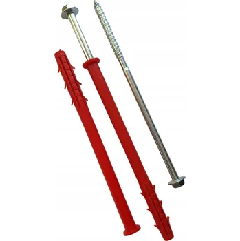 Vrták Hmoždinka 10x200 Dlouhá rozpěrná do betonu, vrut s TORX hlavou, 10x200 mm