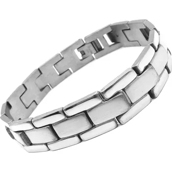 Náramek Steel Jewelry PÁNSKÝ Náramek z Chirurgické oceli NR250161 dárkové balení zdarma