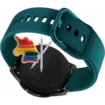 Pouzdro na mobilní telefon Pásek Řemínek pro Amazfit Neo, Silikon Zelený Poutko, nastavitelný