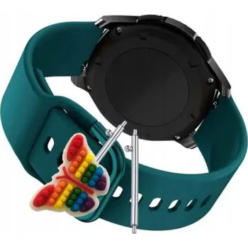 Pouzdro na mobilní telefon Pásek Řemínek pro Niceboy GTR 2, Silikon Zelený Poutko, nastavitelný