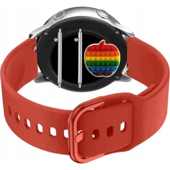 Pouzdro na mobilní telefon Pásek Řemínek pro GlacierX Giant, Silikon Červený Poutko, nastavitelný