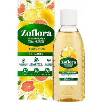 Zoflora Lemon Zing antibakteriální čisticí koncentrát 120 ml