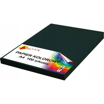 Papír pro tiskárny Barevný papír A4 120g antracit, 100 listů