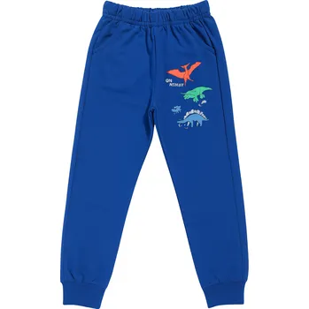 xcena Tepláky bavlněné modré DINO Velikost: 98