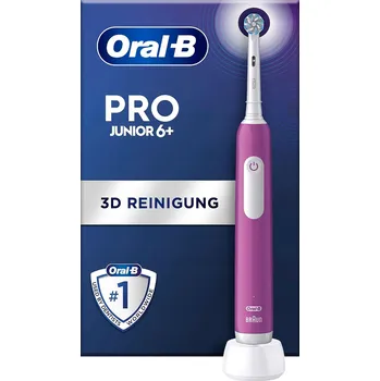 Elektrický zubní kartáček ORAL-B Pro Junior 6+ rotační Kartáček fialový