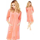 ELEGANTNÍ MĚKKÝ ŽUPAN NA ZIP ŽUPAN VELUROVÁ 4XL MERUŇKA WANMAR
