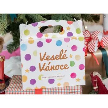 kreativní sada NEOSKY VÁNOČNÍ KORÁLKOVÝ BOX