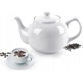 Konvice na čaj KONVICE NA KÁVU A ČAJ PORCELÁNOVÁ BÍLÁ ODOLNÁ ORION 1,7 L