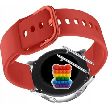 Pouzdro na mobilní telefon Řemínek Řemínek pro Haloboom Montre Connectée G104gd, Silikonový Červený Smyčka