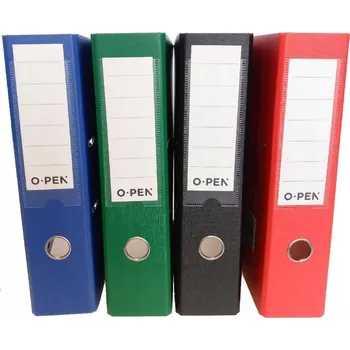 Kancelářský Šanon na Dokumenty A4 7,5 cm Modrý, Potahovaný