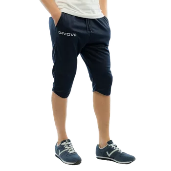 tréninkové 3/4 tepláky givova One tmavě modrá 0004 XL