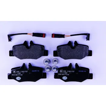 Brzdová destička Sada brzdových destiček, kotoučová brzda HELLA PAGID 8DB 355 010-661