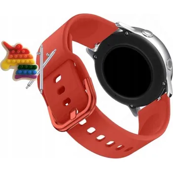 Pouzdro na mobilní telefon Pásek Řemínek pro Manta Alexa SWU501PK, Silikon Červený Poutko, nastavitelný