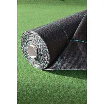 Mulčovací textilie Agrojutex Tkaná textilie, agrotextilie 100g/m2, 100m x 1,65m - černá + plastové kolíky ZDARMA ZAHRADA Sklad6 0331 (ZAHRADA Sklad6 )