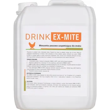 Přípravek proti čmelíkům kuřím do pitné vody DRINK EX-MITE 5 litrů