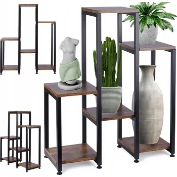 Květináč Držák Na Květináč Vilde 80 cm kovový