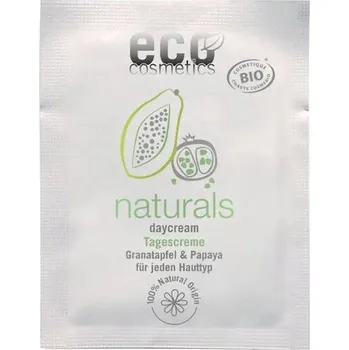 Pleťový krém Eco Cosmetics Hydratační denní krém s granátovým jablkem a papájou 2 ml