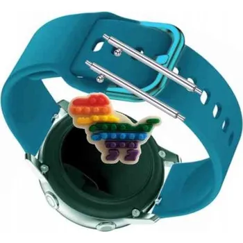 Pouzdro na mobilní telefon Pásek Řemínek pro Maxcom FW55 Aurum Pro, Mořský silikon, nastavitelný