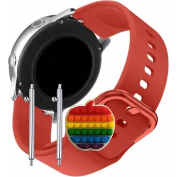 Pouzdro na mobilní telefon Pásek Řemínek pro Zeblaze Btalk 3 Pro, Silikon Červený Poutko, nastavitelný