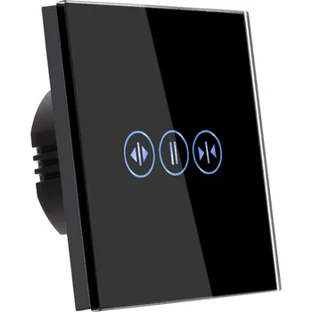 vypínač DOTYKOVÝ SPÍNAČ OVLADAČ ROLETY WIFI TUYA SMART LIFE SKLENĚNÝ