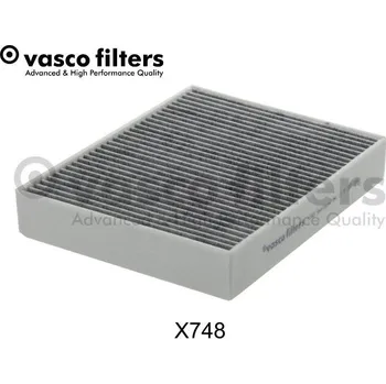 Klimatizace automobilu Filtr, vzduch v interiéru VASCO X748