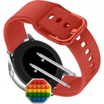 Pouzdro na mobilní telefon Pásek Řemínek pro Garett G26, Silikon Červený Poutko, nastavitelný