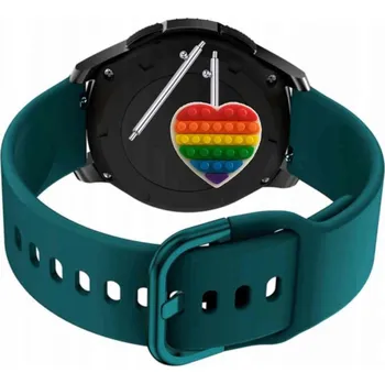 Pouzdro na mobilní telefon Pásek Řemínek pro Colmi V23 Pro, Silikon Zelený Poutko, nastavitelný