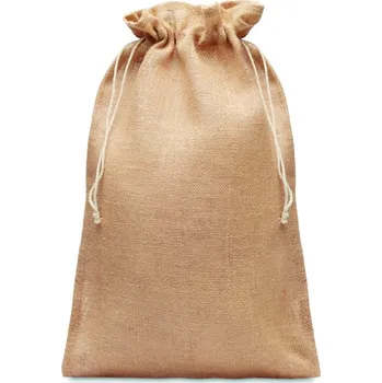 Balící papír Velký dárkový jutový pytlík 30x47 900 bez potisku bez potisku