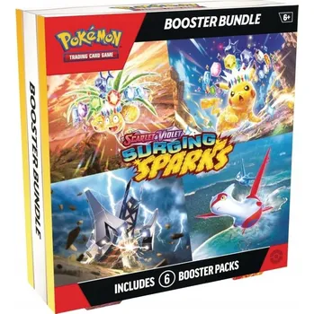 Sběratelská karetní hra Pokémon TCG: Scarlet & Violet - Surging Sparks - Booster Bundle (Balíček rozšiřujících karet)