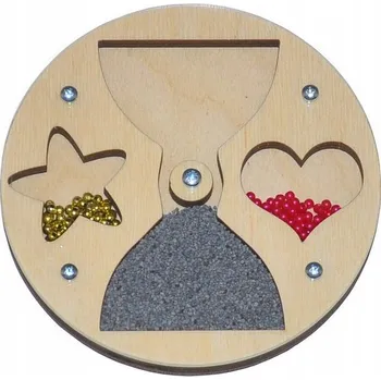 Hodiny PŘESÝPACÍ HODINY PRO SENZORICKOU MANIPULAČNÍ TABULI