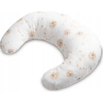 Kojící polštář Polštář pro maminky na kojení Sensillo Rohlik PAMPELIŠKY BÉŽOVÁ