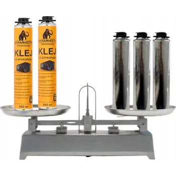 Průmyslové lepidlo Piano LEPIDLO NA POLYSTYREN 850 ml EPS XPS Pěna MAMMOTH Pěnové lepidlo Vysoce Účinné XXL