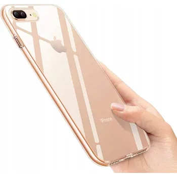 Pouzdro na mobilní telefon Pouzdro průhledný Kryt se sklem pro Apple iPhone 7+ / 8+