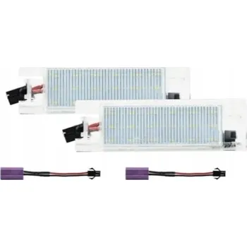 Osvětlení SPZ LED osvětlení SPZ (2 kusy) Adam Astra H K Corsa D E