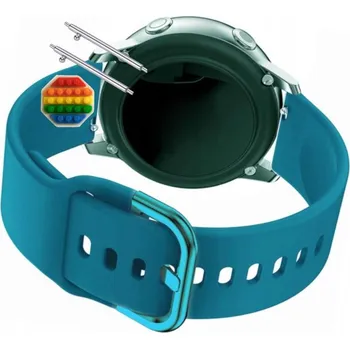 Pouzdro na mobilní telefon Řemínek Řemínek pro Mobvoi TicWatch Pro 3 Ultra LTE, Silikonový Mořský Tah