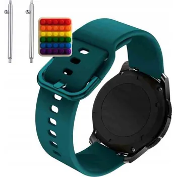 Pouzdro na mobilní telefon Pásek Řemínek pro AGPTEK Chytré Hodinky LW11, Silikon Zelený Poutko, nastavitelný