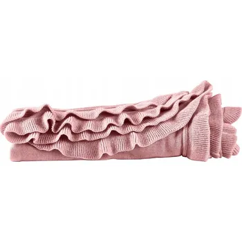 deka Deka Bloomingville akryl 130 cm x 160 cm růžová