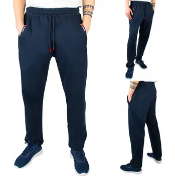 Pánské tepláky bez nápletu tmavě modré Captain Mike L