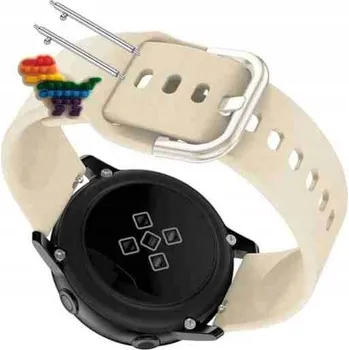 Pouzdro na mobilní telefon Pásek Řemínek pro Motast P22, Silikon Béžová Poutko, nastavitelný