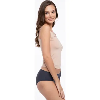 Podprsenka JULIMEX KALHOTKY SIMPLE HLADKÉ GRAFIT S