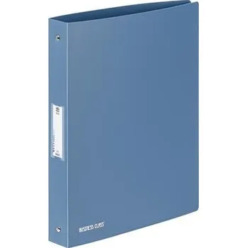 Desky kroužkové "Business Class", modrá, 4 kroužky, 40 mm, A4, PP, VIQUEL