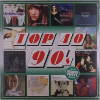 Zahraniční hudba Top 40 - 90s (Coloured) různé Vinylová Deska