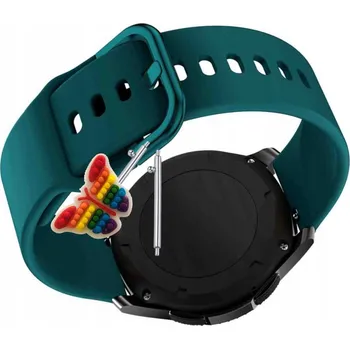 Pouzdro na mobilní telefon Řemínek Řemínek pro Linewear LW107, Silikonový Zelený s Poutkem, Nastavitelný