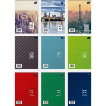 Školní výbava PRO 6. TŘÍDU, SEŠITY PŘEDMĚTOVÉ, Sešit A4, 50 listů, linkovaný (čtverečkovaný)