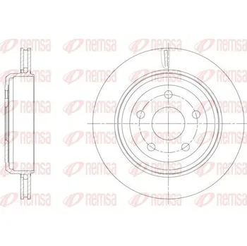 Brzdový kotouč Brzdový kotouč REMSA 61513.10