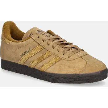 Dámské tenisky Semišové tenisky adidas Originals Gazelle hnědá barva, IG2099 01A, EUR 42