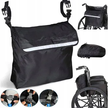 Invalidní vozík PŘÍSLUŠENSTVÍ PRO INVALIDNÍ VOZÍKY, MULTIFUNKČNÍ TAŠKA NA INVALIDNÍ VOZÍK
