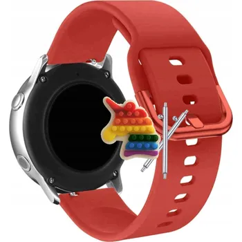 Pouzdro na mobilní telefon Řemínek / Pásek Řemínek pro IOWODO R3PRO, Silikonový, Červený, Smyčka, Nastavitelný