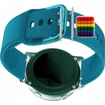 Pouzdro na mobilní telefon Pásek Řemínek pro Gydom Chytré Hodinky PK19, Mořský silikon, nastavitelný